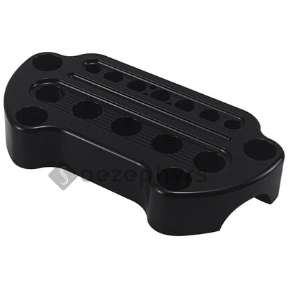 Capa de Suporte de Velocímetro Lateral/Remoção para Motocicleta Braçadeira Superior Guidão Riser Mount para Harley Sportster Iron XL883 Forty-Eight 95-20