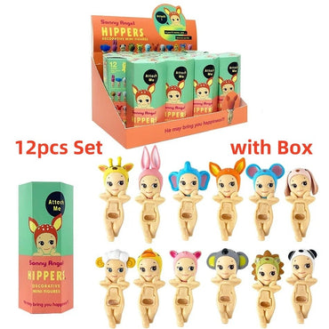 Hot S Angel Blind Box Cute Sonn Angel Hippers Dreaming Series Mysteries Box Mini Figure Ornament Doll Christmas Gift for Kids