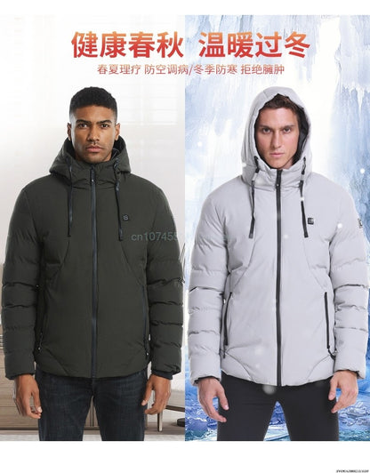 Heated Jackets Men's Women's Heating Jackets USB Electric Heating Jacket 13 Areas Heated Vest Thermal Clothing Coat Winter