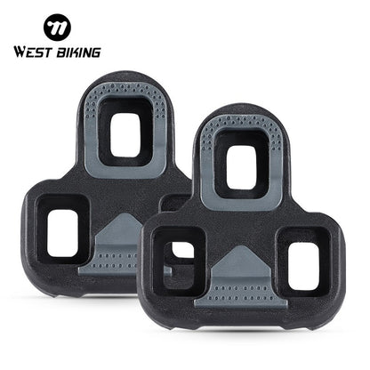 WEST BIKING Bicycle Locking Blade MTB Bicycle Self-locking Pedal Cleats Ultra Lightweight Road Bike Pedals Locking Cleat Plate