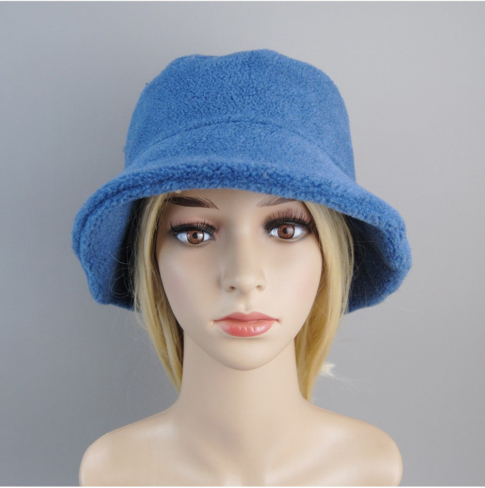 Chapéu de Pele de Carneiro Shearling Partículas Chapéus Femininos Inverno Quente Clássico Luxuoso Bonés de Alta Qualidade Chapéu Feminino Moda Novo Design Chapéu de Balde
