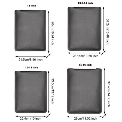 Business Travel Briefcase 11-16 Inch Laptop Sleeve Case PU Cover Notebook Protective Pouch Laptop Case Cover Non-Magnetic