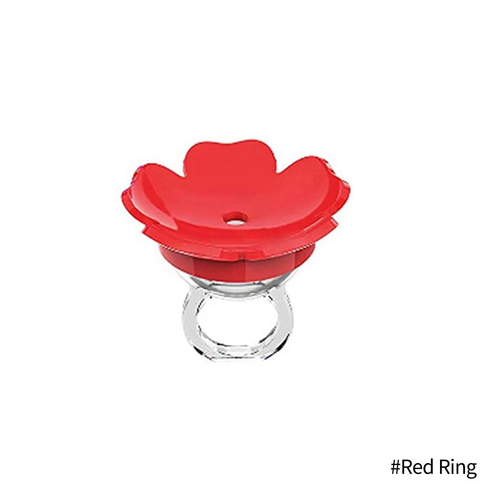 Alimentadores de anel para beija-flor em formato de flor, bebedouros de pássaros para exterior, jardim, quintal, bebedouros para pássaros de estimação, suprimentos para beber água.