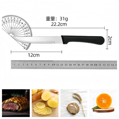 Stainless Steel Steak Knife Kitchen Utensils Cutlery Practical High Quality Plastic Handle Available In Dishwasher Peel Knife