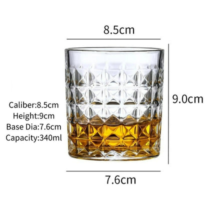 Copos de Uísque,Copo de Uísque Gravado,Copos de Uísque Old Fashioned,Copos de Scotch Clássicos,Presente Perfeito para Amantes de Scotch
