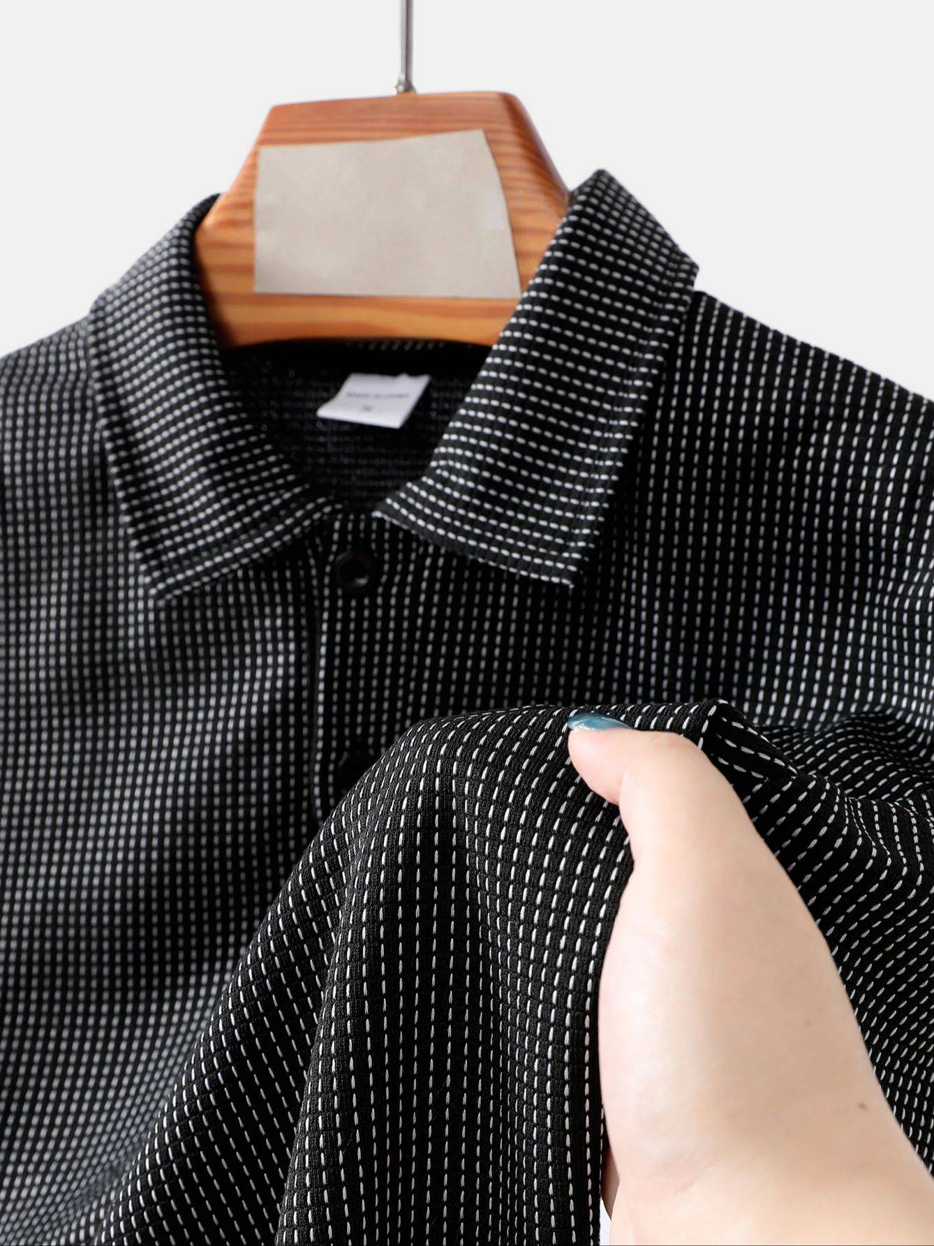 Summer New Short Sleeved Men's Polo Shirtsweat Absorbing Casual Sport Shirtcool and Breathable Style High-quality Busin Top Male