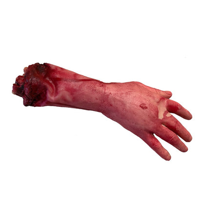 Horror Halloween Decor Blood Horror Broken Hand Model Arm Body Prop Rubber Props Prank Halloween Prop Haunted Party Decoration
