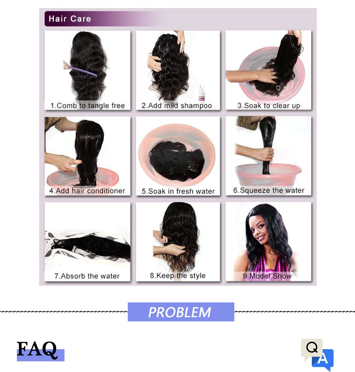 Extensão de Cabelo de Pena AZQUEEN 10 Peças Cabelo Falso I Tip Cabelo Sintético Arco-Íris 16 Polegadas Aplique de Pena para Extensão de Cabelo