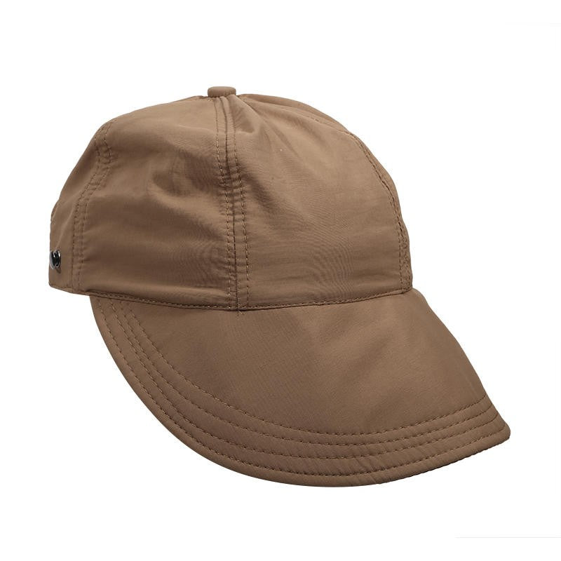 Chapéu de pescador feminino de verão com aba larga, chapéu de sol dobrável e portátil para meninas, chapéu de sol simples ajustável para proteção solar ao ar livre