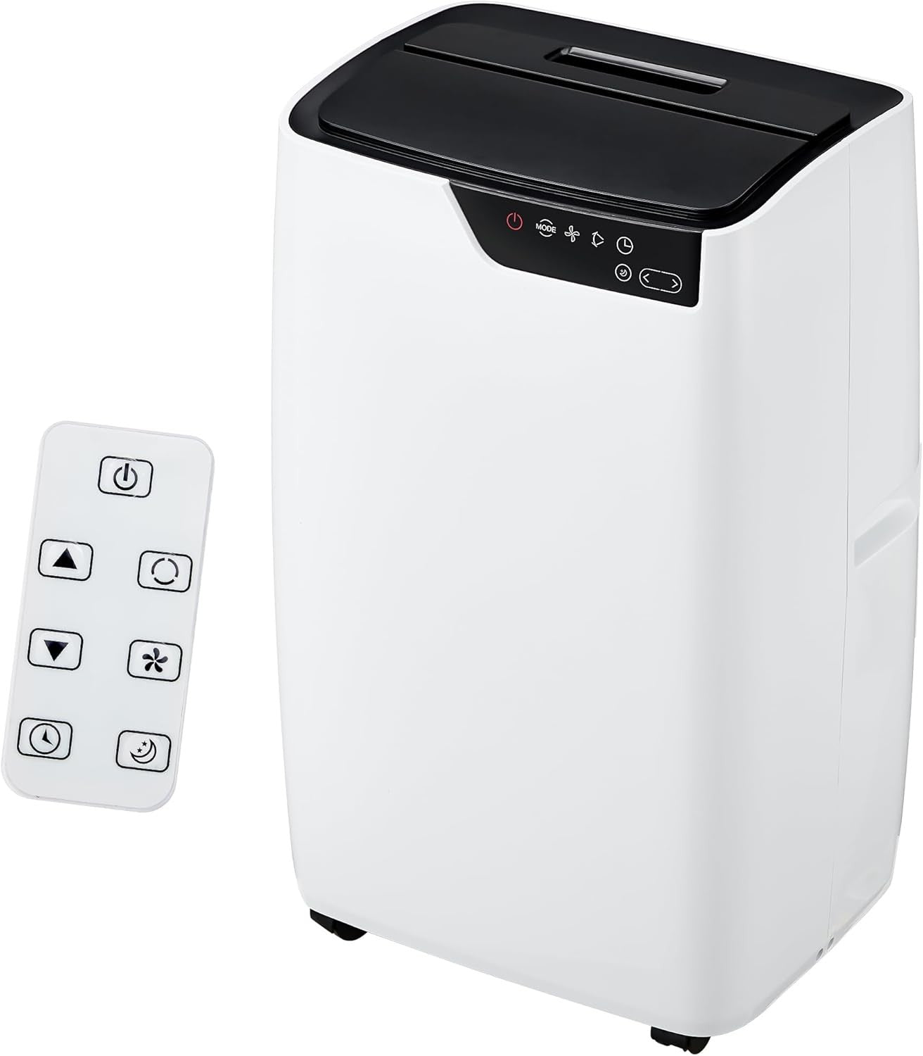 Ar Condicionado Portátil 12000 BTU para Ambientes de até 50 m², Unidade de AC Portátil Silenciosa 3-EM-1 de Chão, Timer 24H