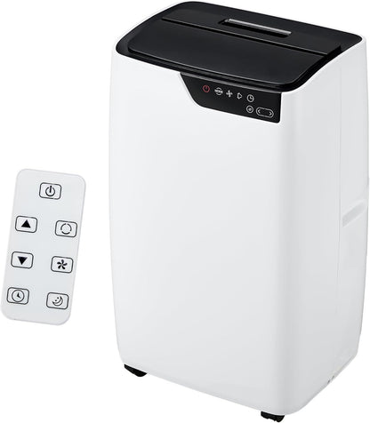 Ar Condicionado Portátil 12000 BTU para Ambientes de até 50 m², Unidade de AC Portátil Silenciosa 3-EM-1 de Chão, Timer 24H