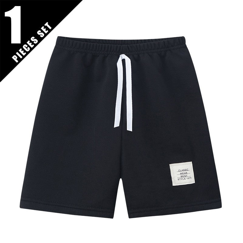 1/3 Pcs Children's Basic Joker Shorts Boy Leisure Sports Tether Pants Girl Fashion Comfortable Multicolor Combination Hot Pants