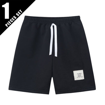 1/3 Pcs Children's Basic Joker Shorts Boy Leisure Sports Tether Pants Girl Fashion Comfortable Multicolor Combination Hot Pants