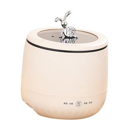 Panela de Arroz Elétrica Inteligente Mini 1.8L Antiaderente Compacta Eletrodoméstico para Arroz, Grãos, Sopas, Mingaus e Ensopados