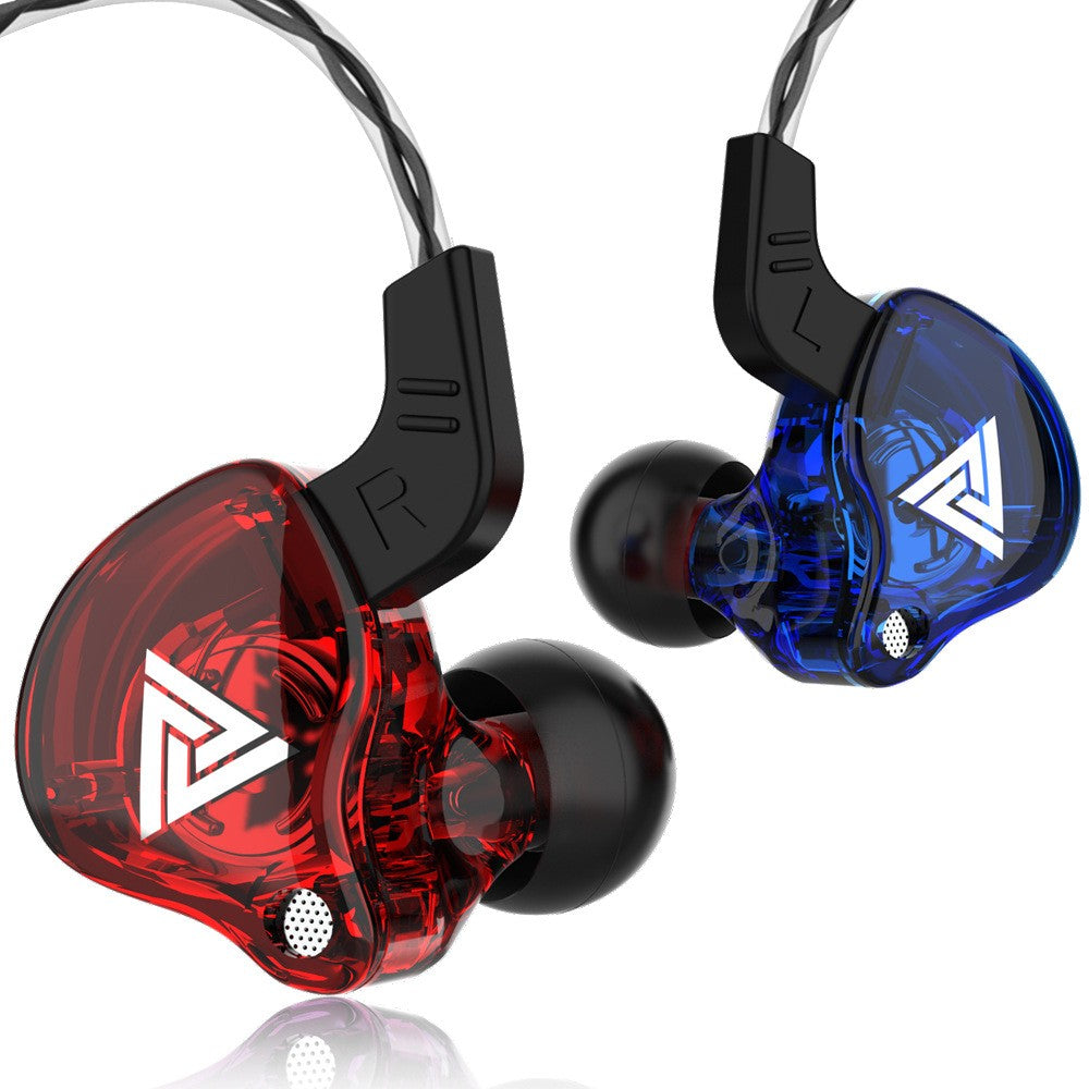 Newest QKZ AK6 Series 3.5mm In-Ear Earphone with Box Game Headset HIFI Bass Noise Cancelling Earbuds With Mic