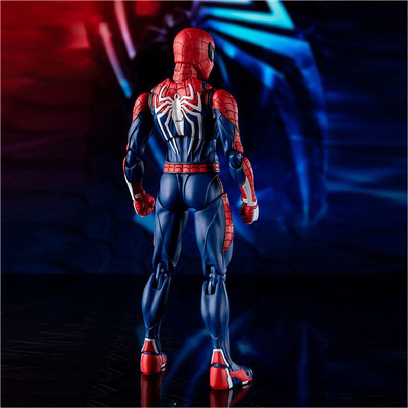 Boneco Articulado Homem-Aranha Versão do Jogo Peter Parker Marvel Legend Spiderman Modelo Anime Colecionável Presente