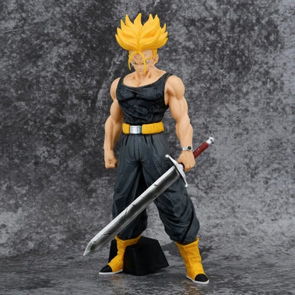 Bonecos de anime grandes de Dragon Ball do Rei Macaco, modelos de ornamentos periféricos, modelos de ornamentos de presente Gojita Begit Saiyajin