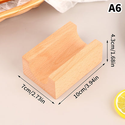 1Pc Japanese Sushi Rack Wooden Taco Snack Food Holder Wood Plate Cuisine Stand Sashimi Sushi Boat For Restaurant Hotel Home