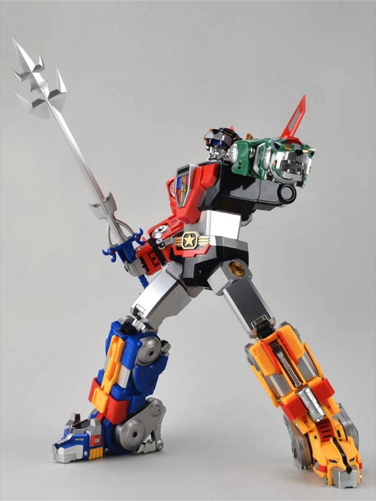 ?IN STOCK?Transformation MC Muscle Bear Beast Lion King Golion Alloy Metal Voltron Defender Action Figure