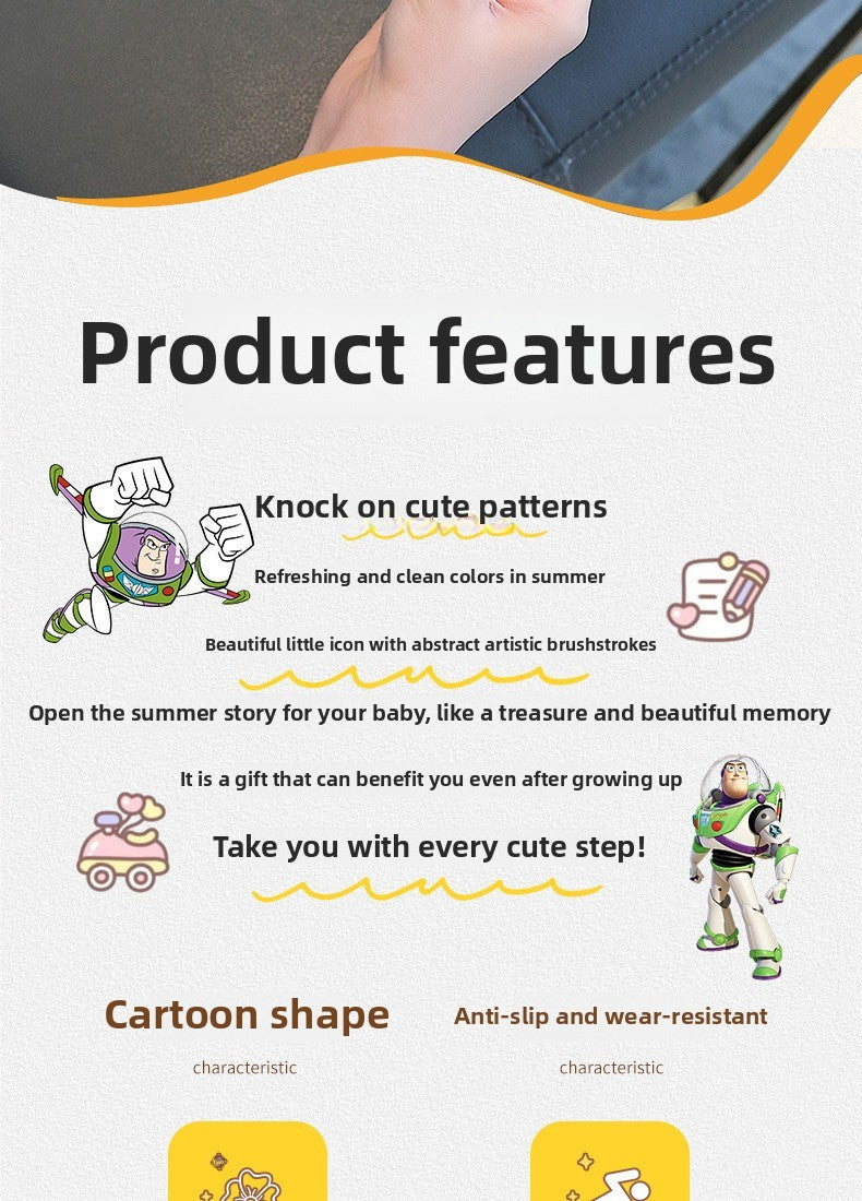 Children's Slippers New Home Girls Baby Indoor Non-slip Boys Cool Slippers Go Out Boys Hole Shoes