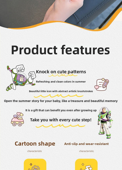 Children's Slippers New Home Girls Baby Indoor Non-slip Boys Cool Slippers Go Out Boys Hole Shoes