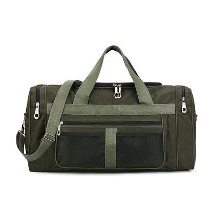 1 large capacity luggage storage bag, portable travel handbag, shoulder or crossbody, fitness bag