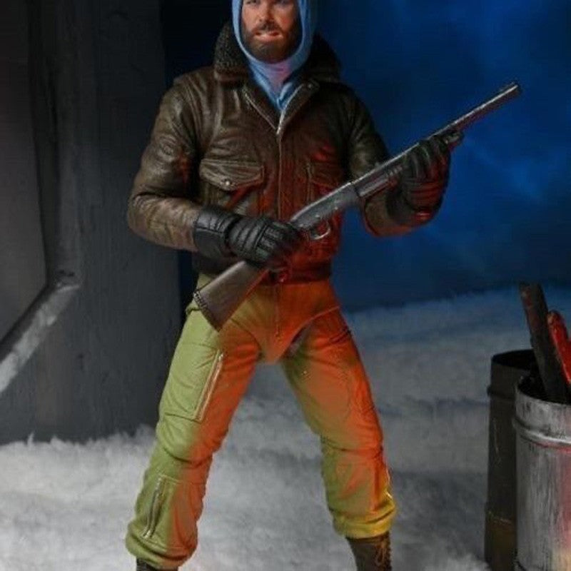 NECA 7 polegadas O Enigma de Outro Mundo Ultimate Macready (Último Confronto) Figura de Ação de PVC Modelo de Brinquedo Decoração Presentes