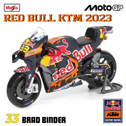 Maisto 1:18 NOVA Ducati Lenovo Team 2023 #1 Bagnaia Campeão Moto GP Corrida motocicleta de liga fundida Modelo de coleção de presente de brinquedo