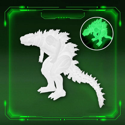 Enfeite de Dragão Impresso em 3D Enfeite de Mesa Dinossauro Boca Grande 3D Animais Casa Escritório Artesanato Figuras Impressas Presentes de Natal