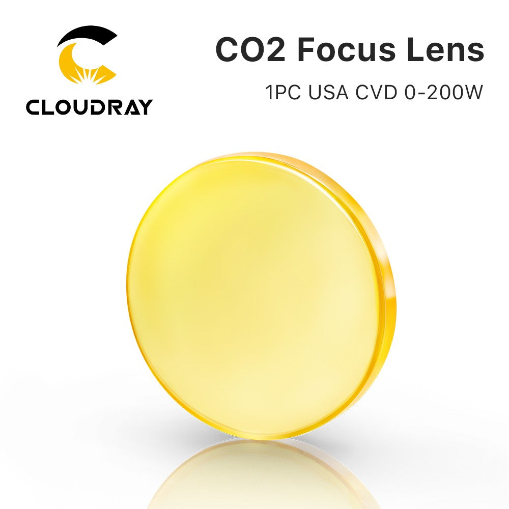 Cloudray 1/5 PEÇAS Lente de Foco CVD ZnSe EUA DIA 12/18/20mm para Máquina de Gravação a Laser CO2 de 0-200W