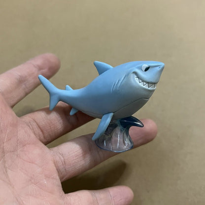 Disney Finding Nemo Sea Funny Turtles Crush and Bruce The Shark Action Figure Doll Toys Gifts for Children Kids