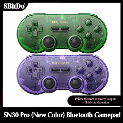 8Bitdo SN30 Pro Bluetooth Gamepad Controller Joystick for Nintend Switch NS 2 MacOS Android PC SteamoS Raspberry Pi
