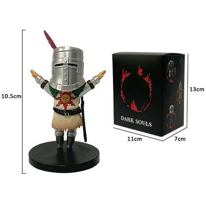 Em estoque, Action figure de Anime Dark Souls versão Q, Solaire, Artorias, Ornstein, Fire Keeper, boneco de Anime, modelo de brinquedo para presentes infantis
