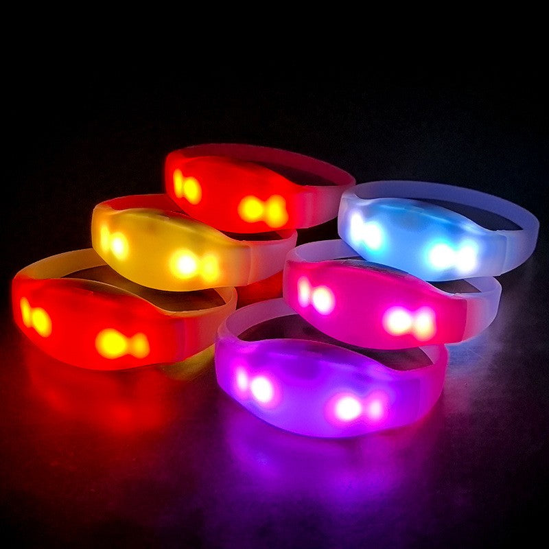 43Keys 1000 Meters 10 Area 15 RGB Remote Controller DMX Function LED Bracelets 100/2000PCS Wristband Wedding Party