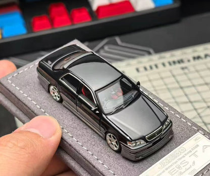 Novo Mortal 1:64 Toyota Cresta Apa-Xpo 2025 Edição Evento Modelos de Carro de Liga Brinquedos Personalizados Simulados de Uma Peça Presente Miniatura Veículo