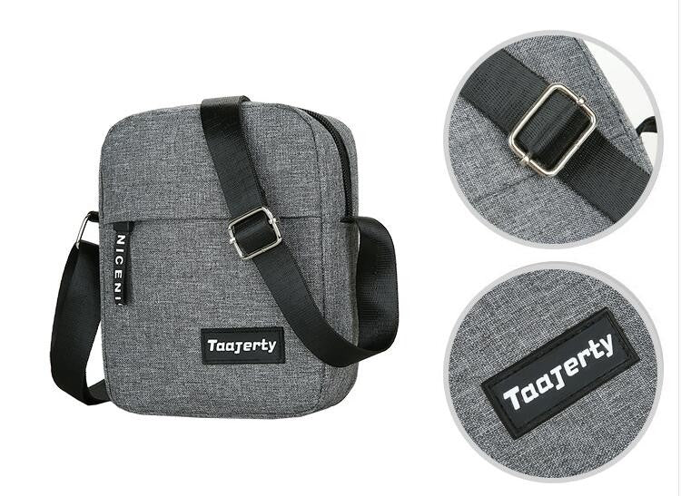 Casual Mini Crossbody Bag Small Men's Shoulder Bag Men Diagonal Small Backpack Light Messenger Phone Bag Boy Fanny Chest Pack