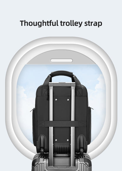 Mochilas de viagem com rodinhas para homens, mochilas executivas, mochila à prova d'água com rodinhas, bagagem de bordo, bolsas de rodinhas para embarque