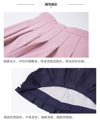 Pleated Tennis Skirt Womens Athletic Golf Sport Outfits Workout Running Mini Korean Style Sexy Harajuku Skirt