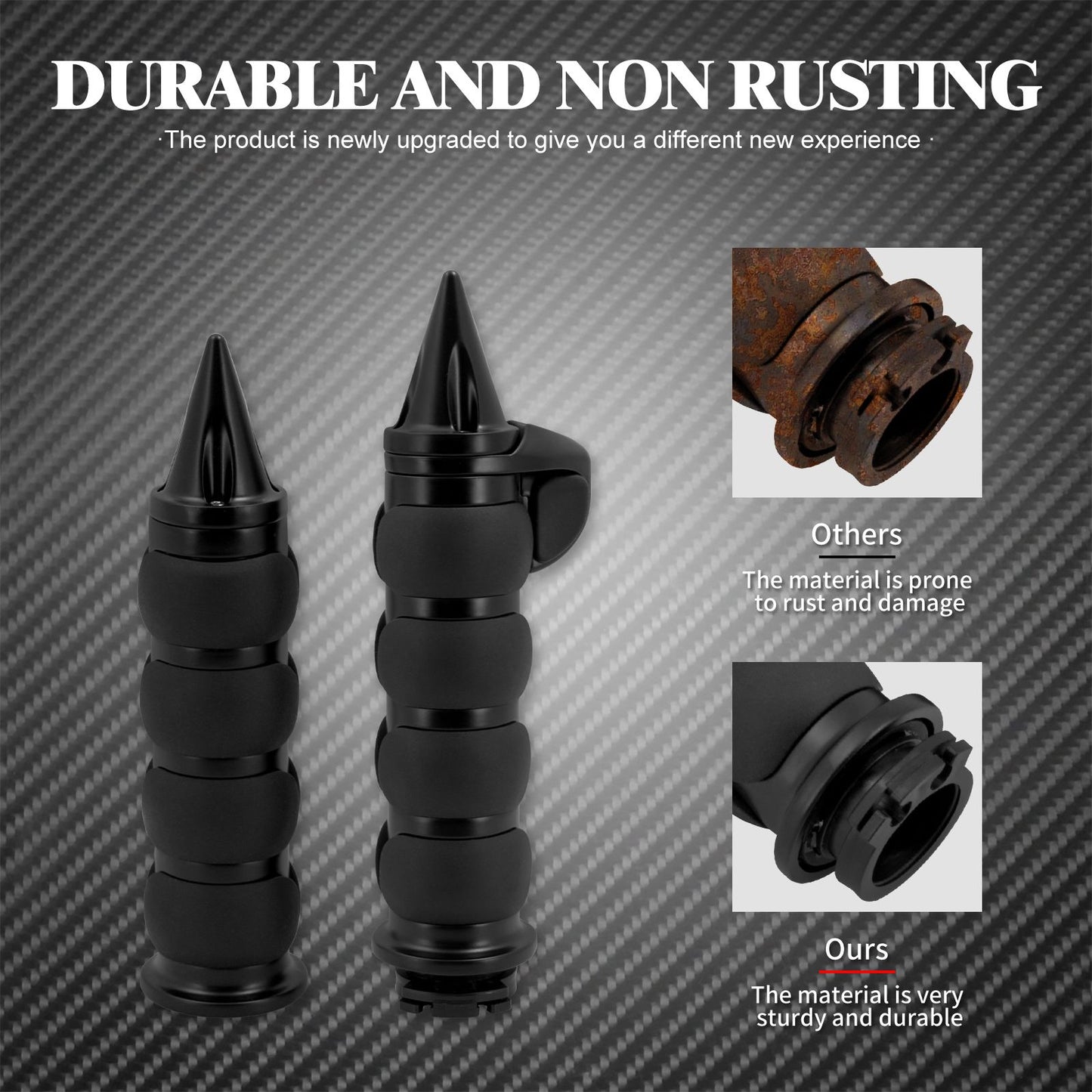 1" Motorcycle Hand Grips 25mm Handlebar Handle Bar For Harley Touring FLHR Softail Fat Boy Sportster XL 883 1200 Dyna For Honda