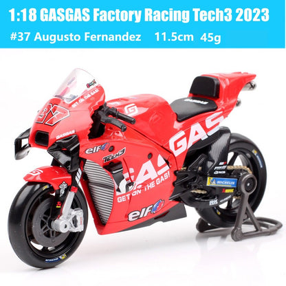 1/18 Maisto KTM RC16 Redbull Ducati GP21 GP22 GP23 GASGAS Honda RC213V Repsol Yamaha YZR-M1GP Moto Modelo de Corrida