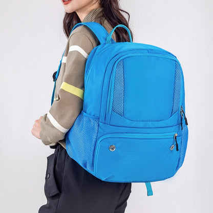 Mochila de Basquete Grande, Bolsa Esportiva com Suporte Separado para Bola, Compartimento para Tênis, Ideal para Futebol, Vôlei, Natação, Academia, Viagem