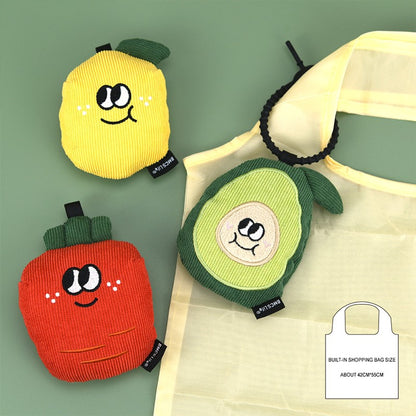 Cartoon shape shopping bag shopping bag reusable foldable creative shopping bag grocery bag