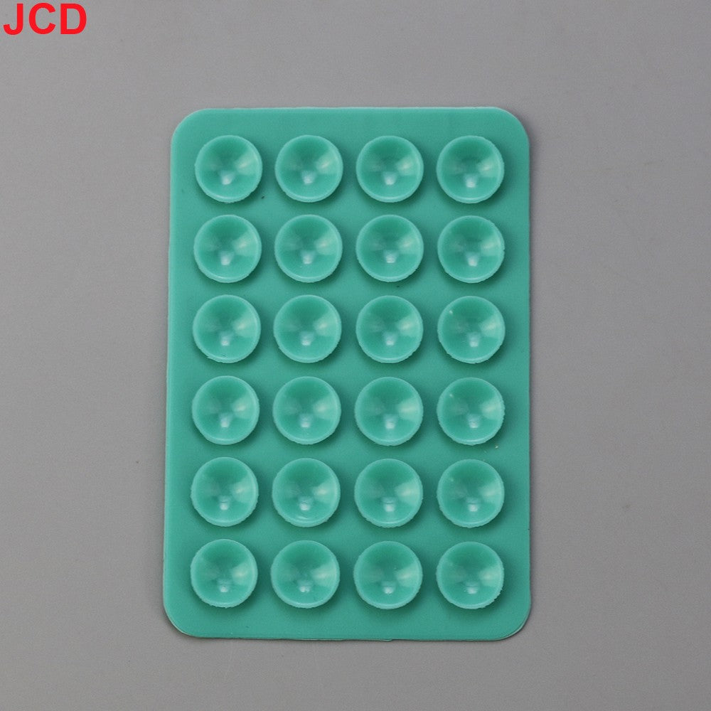 JCD 24 Quadrado Silicone Espesso Ventosa Ventosas Celular Tablet Bagagem Ventosa Carregador Universal Capa de Couro