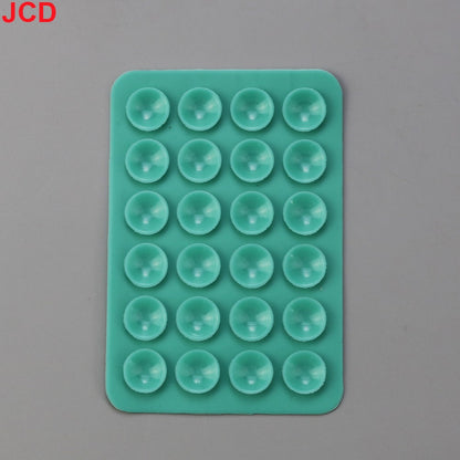 JCD 24 Quadrado Silicone Espesso Ventosa Ventosas Celular Tablet Bagagem Ventosa Carregador Universal Capa de Couro