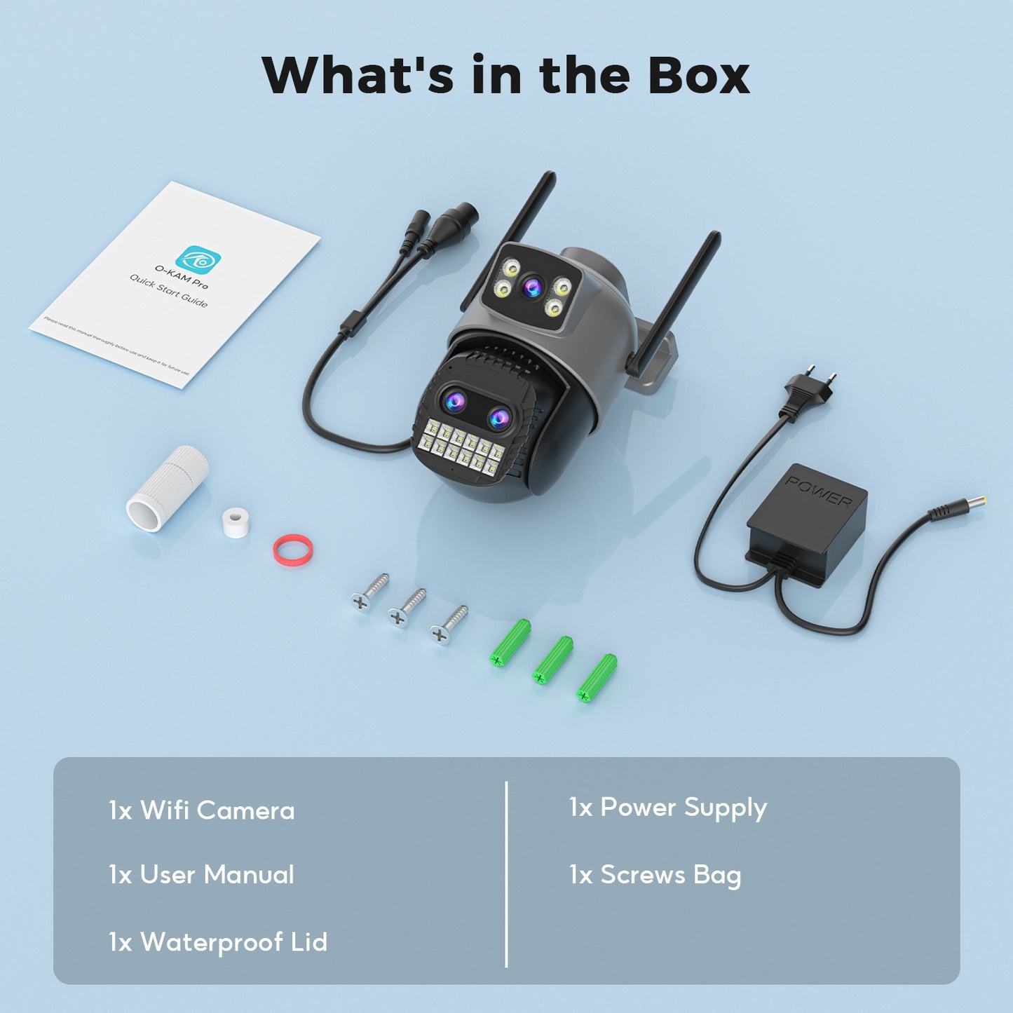 BESDER 15MP Wifi Camera Outdoor Dual Screen 10X Digital Zoom CCTV Video Surveillance Cam PTZ 8MP Security IP Camera O-Kam Pro