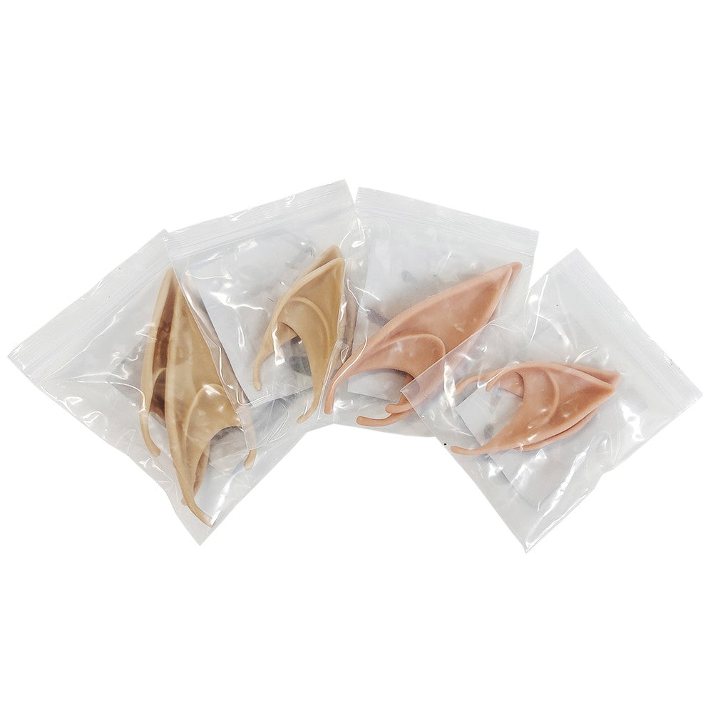 Halloween Elf Ears Latex Simulation Ears Props Fairy Angel Cosplay Mask Halloween Costume Accessories Mascaras Halloween Party
