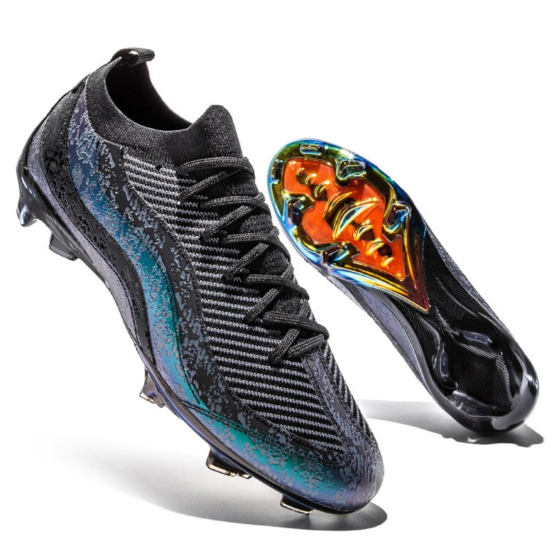 2511 Mens Soccer Shoes Ultralight Turf Soccer Cleats for Kids Sneakers TF/FG Training Football Boots Chuteira Campo 34-45