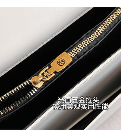 High quality women's bag crossbody bag large capacity texture single shoulder small square bag chain commuting phone bag