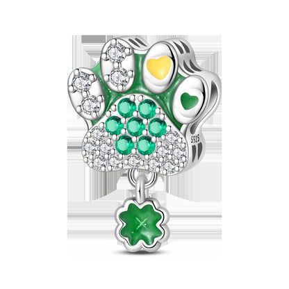 925 Sterling Silver Green Series Flower Tree Apple Pendant DIY Fine Beads Fit Original Charms Bracelet Women Jewelry Diy
