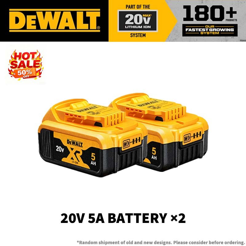 ??DCB609 Bateria Original Dewalt 20V/60V 9.0Ah 18650 Li-Ion para Ferramentas Elétricas DCB205 DCB206 Carregador de Bateria para Ferramentas sem Fio